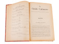 1907 Auguste Escoffier Culinary Guide Leatherbound 3rd Edition