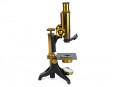 c1895 Cased Compound Brass Microscope by Baker London