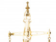 c1890 Victoria Brass Scales Agate Patent with Weights