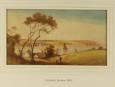 1840 Falmouth Harbour Watercolour by J G Philp