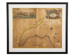 1693 The Landing of King William III at Carrick Fergus Print