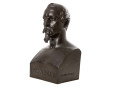 1852 Bronze Alloy Large Bust of Napoleon III by J A Barre