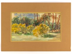 Baragwanath King Watercolour ‘Derwent Water from Castle Craig’
