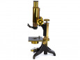 c1895 Cased Compound Brass Microscope by Baker London
