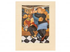 2002 Beryl Cook Shall We Dance Signed Limited Edition Print 32