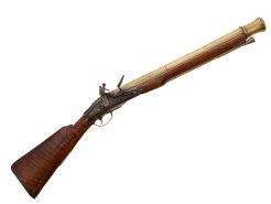 1764 Large Brass Barrel Deck Blunderbuss by J Hall