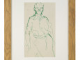 R.O. Lenkiewicz Original Ink Drawing
